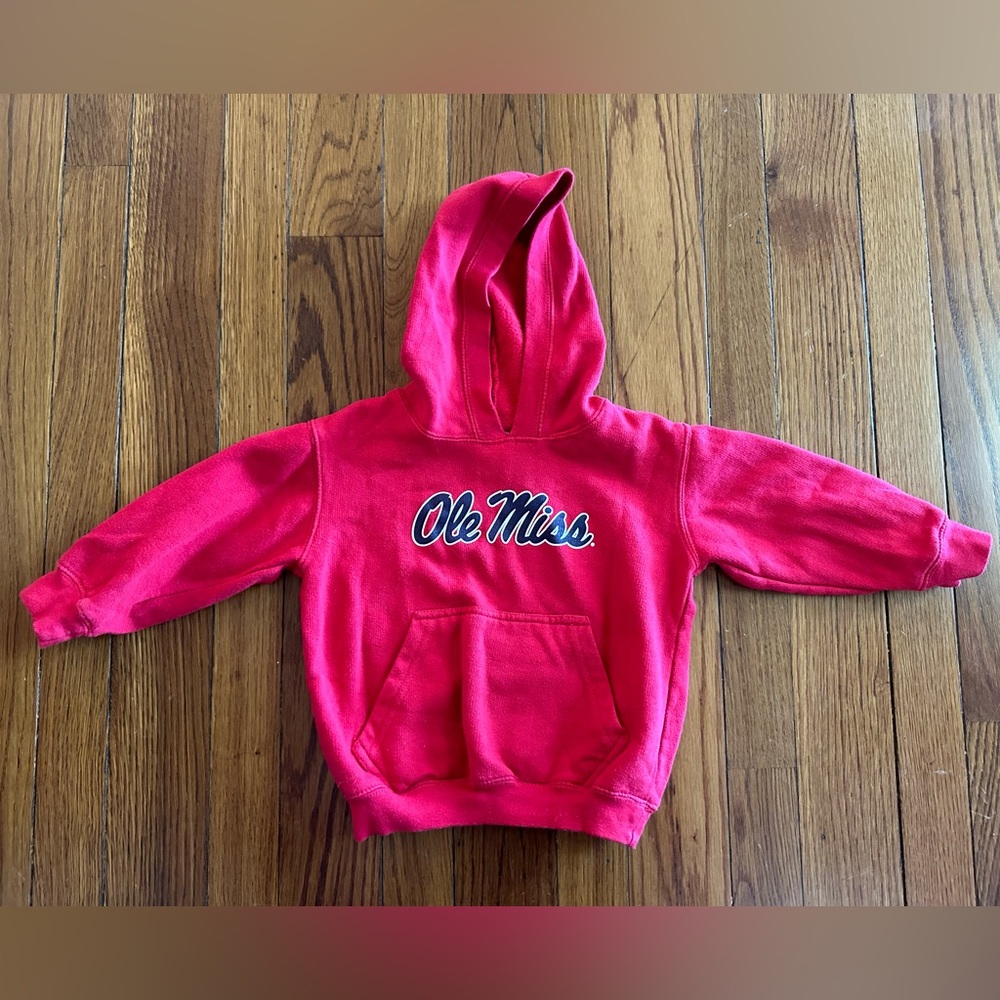Ole Miss Hoodie Toddler 3T